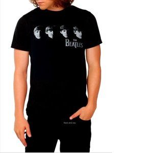 The Beatles Fab Four Logo rock Official T-Shirt XLT Big and Tall NWT